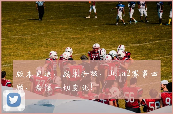 版本更迭，战术升级，Dota2赛事回顾，看懂一切变化！